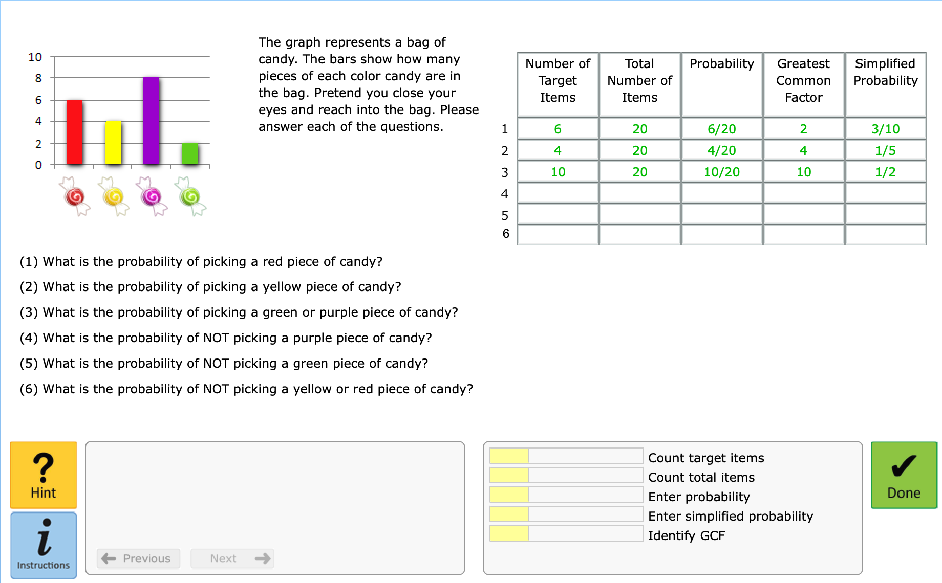 6.22 Simple Probability I 6.22 Simple Probability I