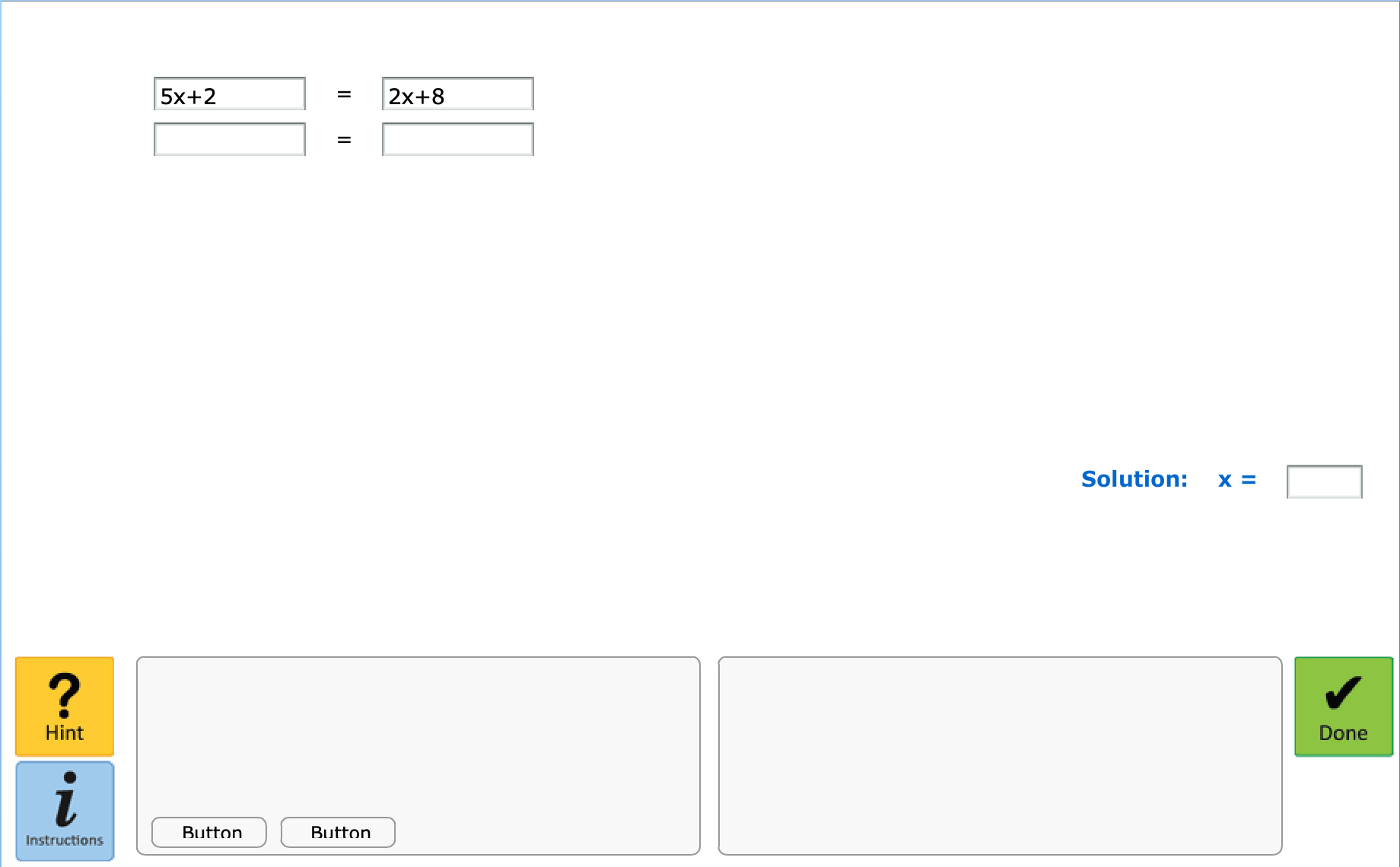 7.53 Solving Multi-Step Linear Equations containing Variables and Constants on both sides 7.53 Solving Multi-Step Linear Equations containing Variables and Constants on both sides