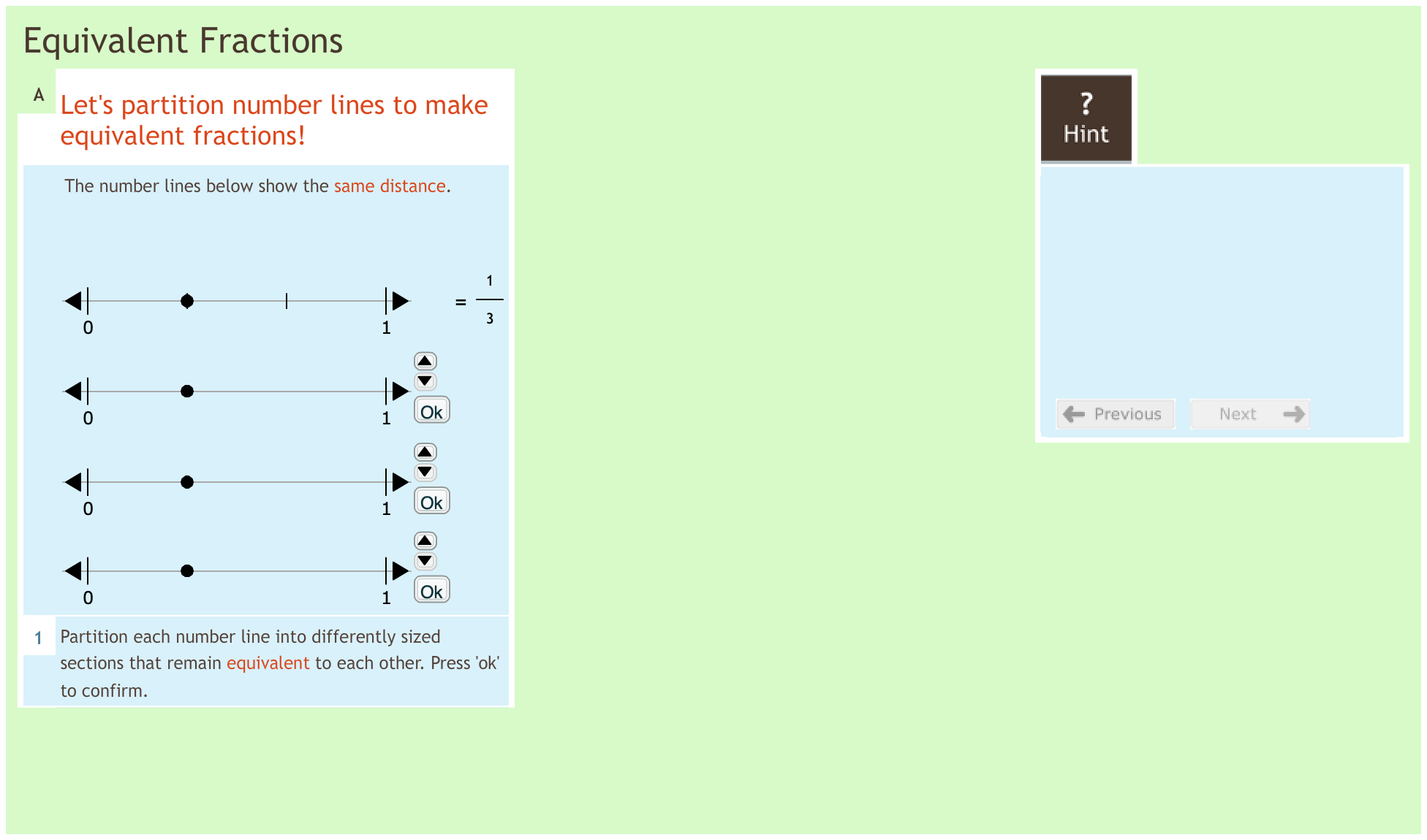 Fractions 3.7 Equivalence procedural Fractions 3.7 Equivalence procedural